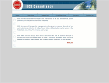 Tablet Screenshot of iecsconsultancy.com
